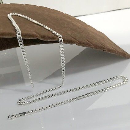 Gurmet 5 mm 65 cm Klasik Gümüş Erkek Zincir Kolye