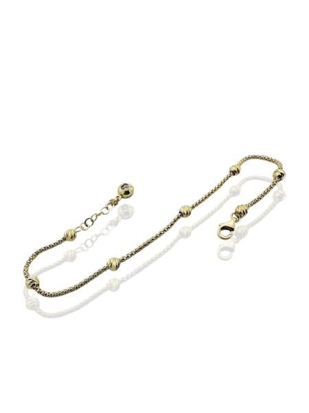 Günlük Kullanım Dorika Toplu 14 Ayar Altın Zincir Bileklik