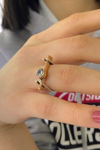 Özel Tasarım El Üretimi 925 Gümüş Yüzük