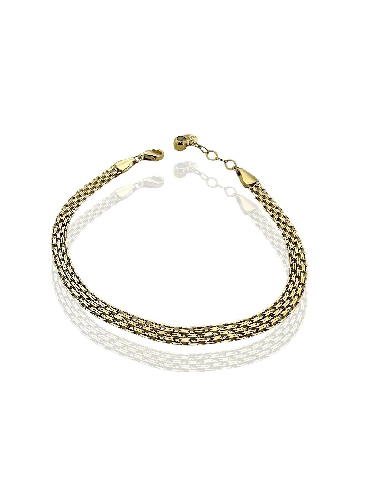 Viyana Model Altın Bileklik 14 Ayar