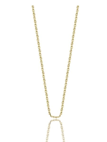 14 Ayar Altın İnce Forse Zincir Kolye