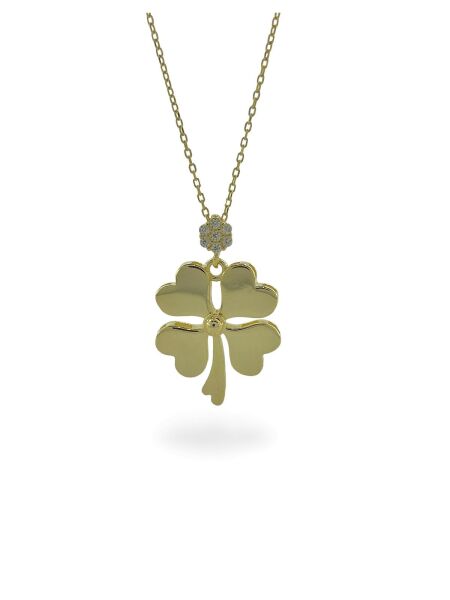 Trend Yonca Altın Kolye 8 Ayar 2.50 gr