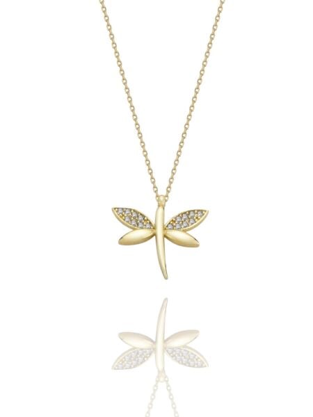 Yusufçuk Üst Kalite Özel Tasarım 14 Ayar Altın Kolye