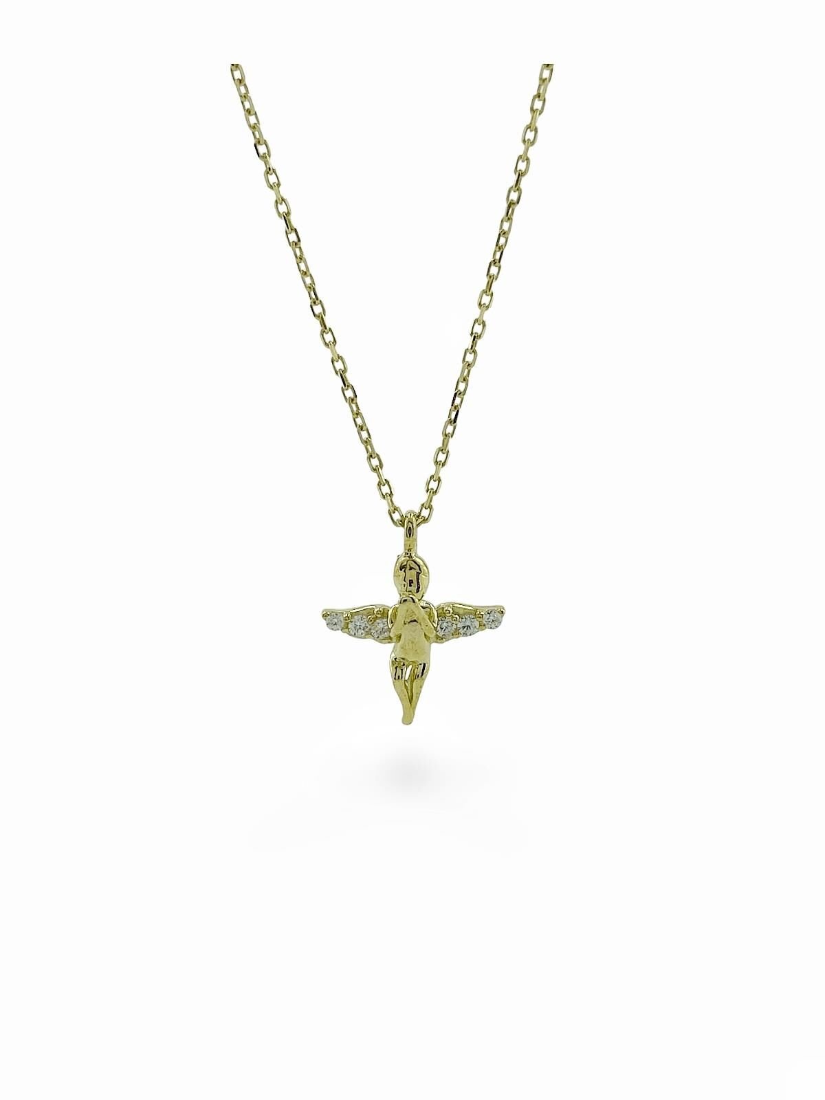 Minik Dua Meleği Altın Kolye