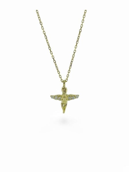 Minik Dua Meleği Altın Kolye