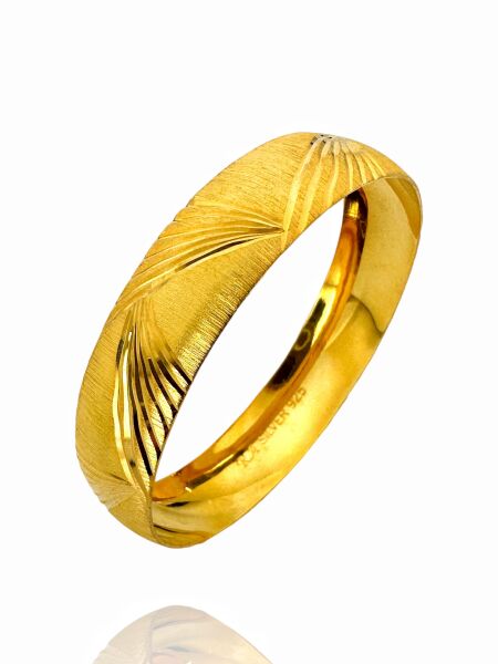 925 Ayar Gümüş 19 Gr 1.5 cm Martı Modeli Has Altın Kaplama Bilezik