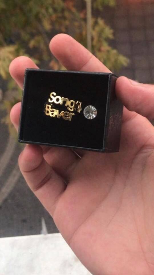 2 İki İsim İsimli Gümüş Kişiye Tasarım Yüzük Rosegold - 19