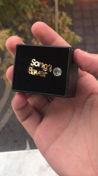 2 İki İsim İsimli Gümüş Kişiye Tasarım Yüzük Rosegold - 20