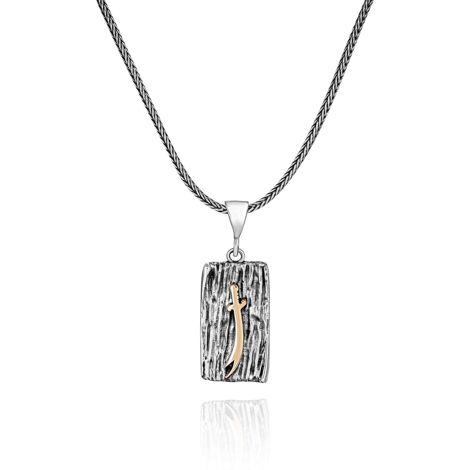 Zülfikar Kılınç 60 cm 925 Gümüş Kolye