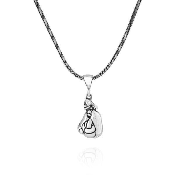 Mevlana 60 cm 925 Gümüş Kolye