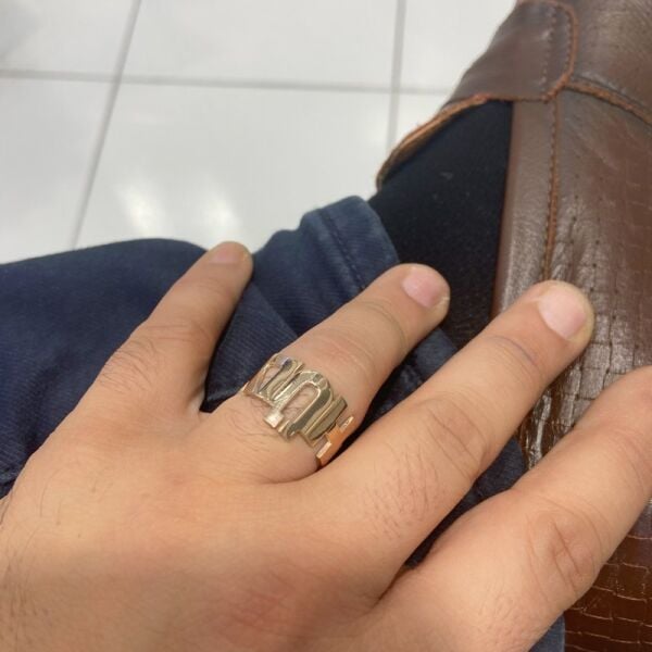 İki İsimli Alyans Kişiye Özel Çift Gümüş Yüzük